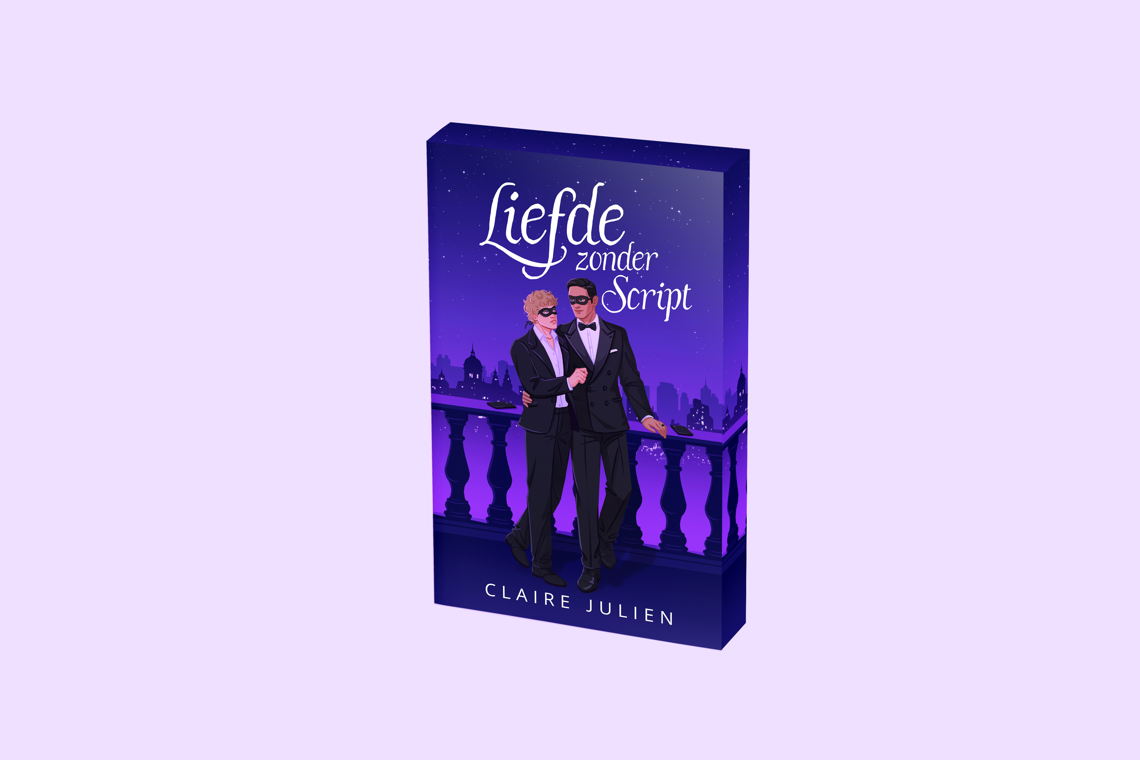 Liefde zonder Script paperback mockup