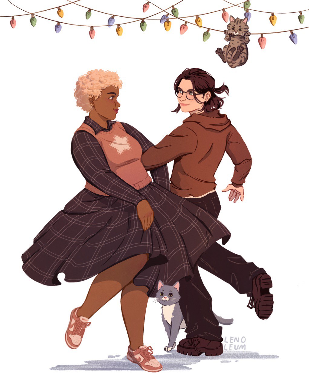 Personal illustration titled Pookie